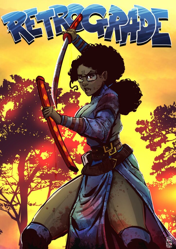 Retrograde Afrofuturism in African comics by Zebra Comics