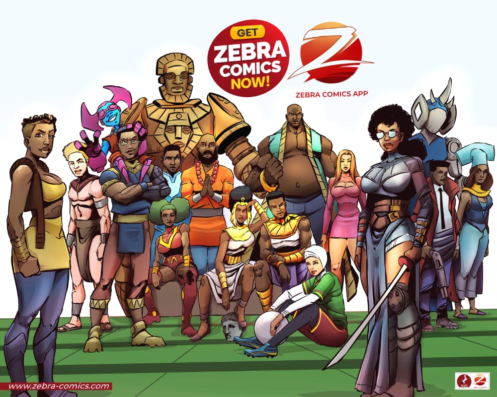 Zebra Comics Digital African Comics