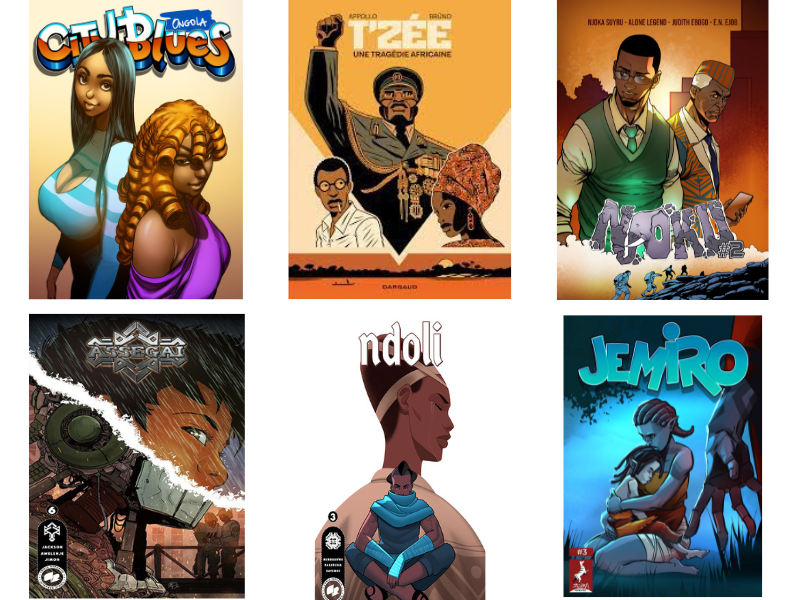African comics releases on the zebra comics blog