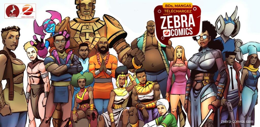 Zebra Comics Characters on the Zebra Comics Blog