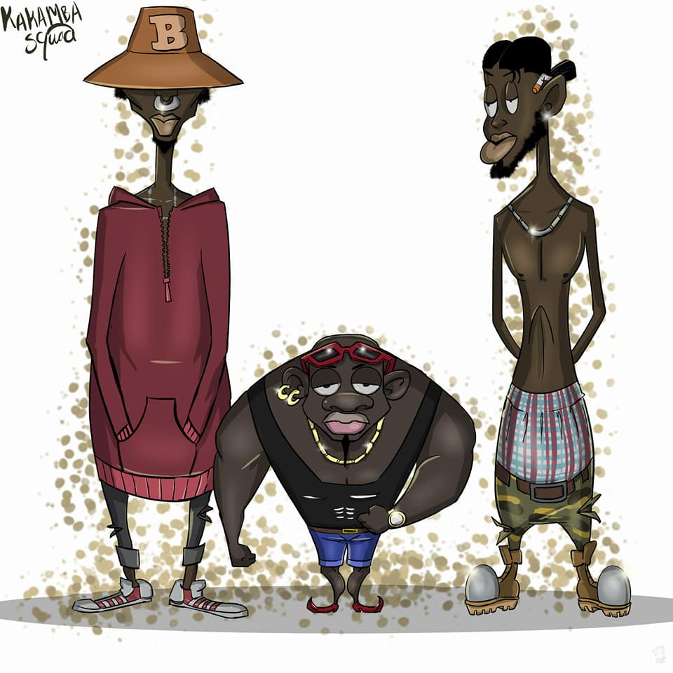 Kakamba Squad from the African comics Tumbu on the Zebra Comics blog