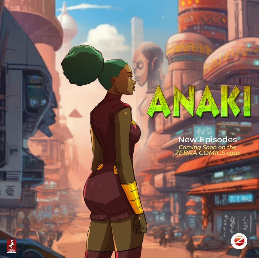 Anaki concept art and New African comics on the zebra comics blog