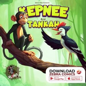 Kepnee and Tankah on Zebra Comics