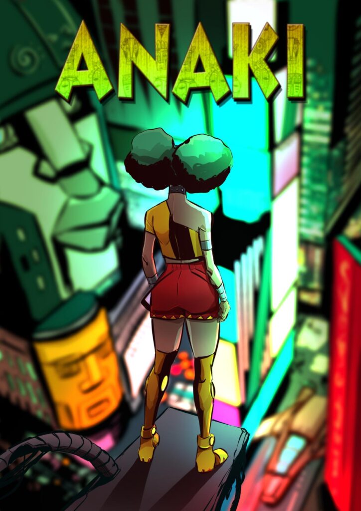 Cover image of Anaki on the Zebra Comics blog