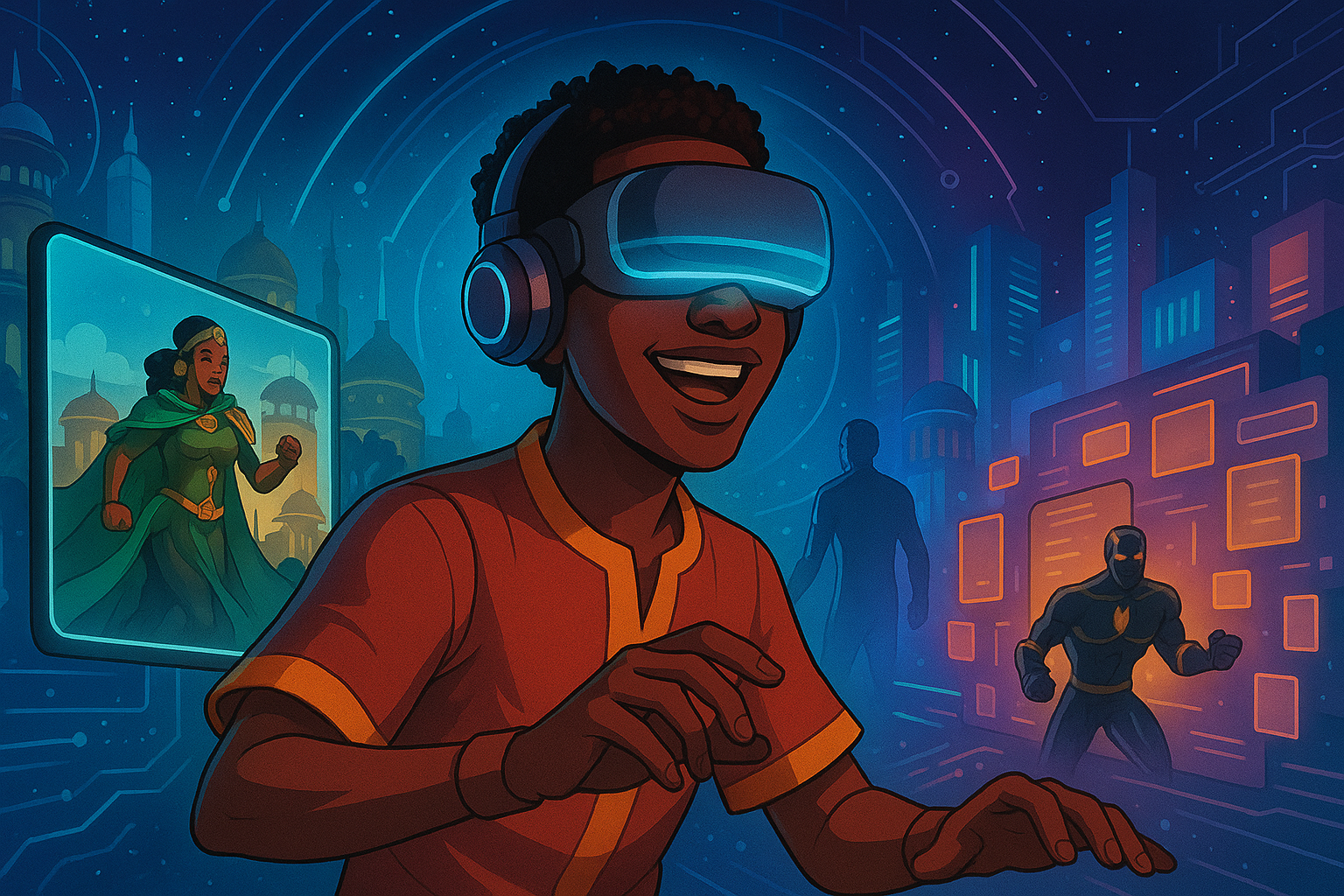 African Comics in the Metaverse: A New Frontier for Immersive Storytelling