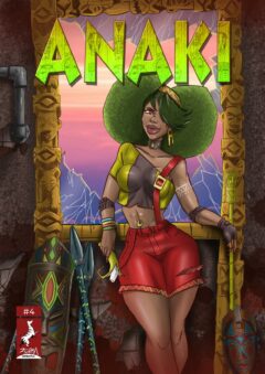 Anaki an Afrofuturism digital comic by Zebra Comics
