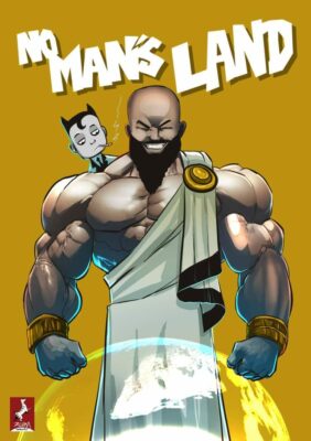 Cover image of "No Man's Land" African comic of Zebra Comics